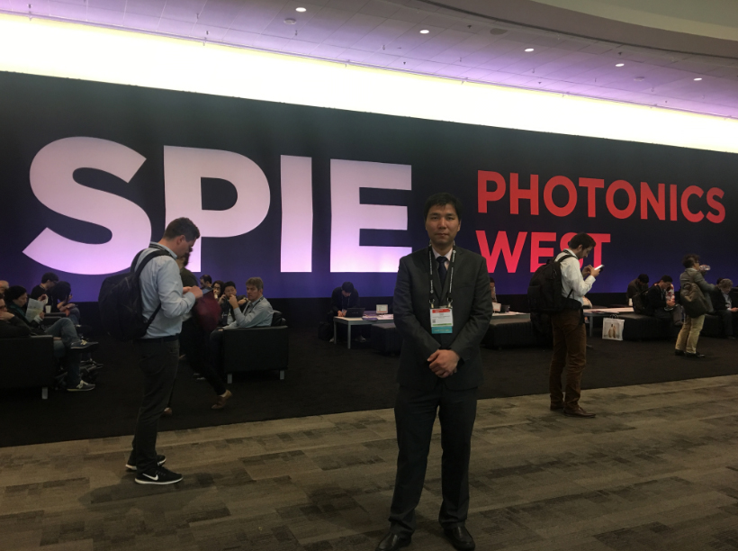 欧洲杯足球购买渠道在哪加入2018年美国西部光电展览会SPIE.Photonics West并取得圆满乐成。